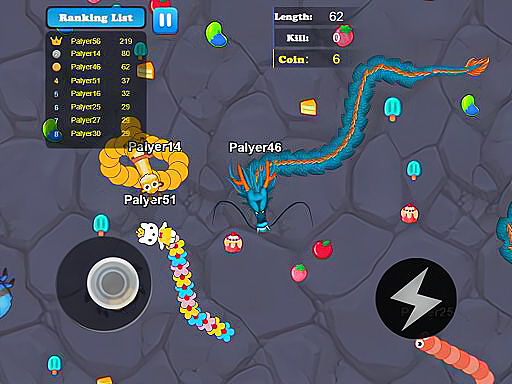 Greedy Snake Multiplayer Duel gameplay preview
