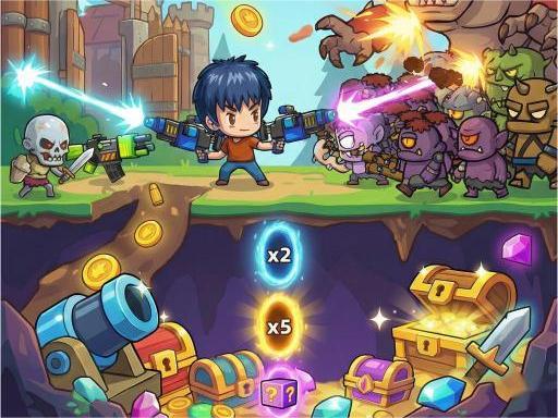 Village Defense Battle gameplay preview