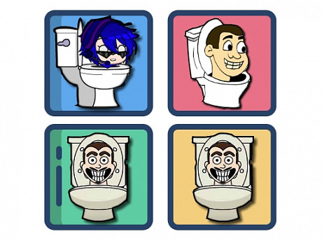 Skibidi Toilet Memory Challenge gameplay preview