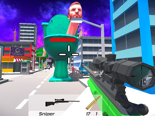 Skibidi Toilet FPS Shooting Survival gameplay preview