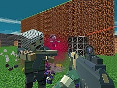 Shooting Blocky Combat Swat GunGame Survival gameplay preview